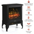 thumbnail image 2 of Turbro Suburbs TS17 Compact Electric Fireplace Stove, 18 Freestanding Stove, Realistic Flame, Overheating Safety Protection- 1400W, 2 of 8