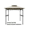 thumbnail image 2 of APEX GARDEN Replacement Canopy Top for Model #A103000100 Style Selections 5-ft x 8-ft Steel Grill Gazebo, 2 of 5