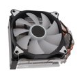 thumbnail image 1 of With 12CM CPU Cooler 4 Heat Pipes 3 Wire Single Fan 5 Colored Lights PC CPU Cooling Fans With Bracket For  775 1150 For, 1 of 8