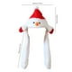 thumbnail image 3 of mfyjkho Gorro inflable navideño animado con movimiento, decoración navideña de poliéster para fiesta de Navidad, 1 pieza, 3 of 7