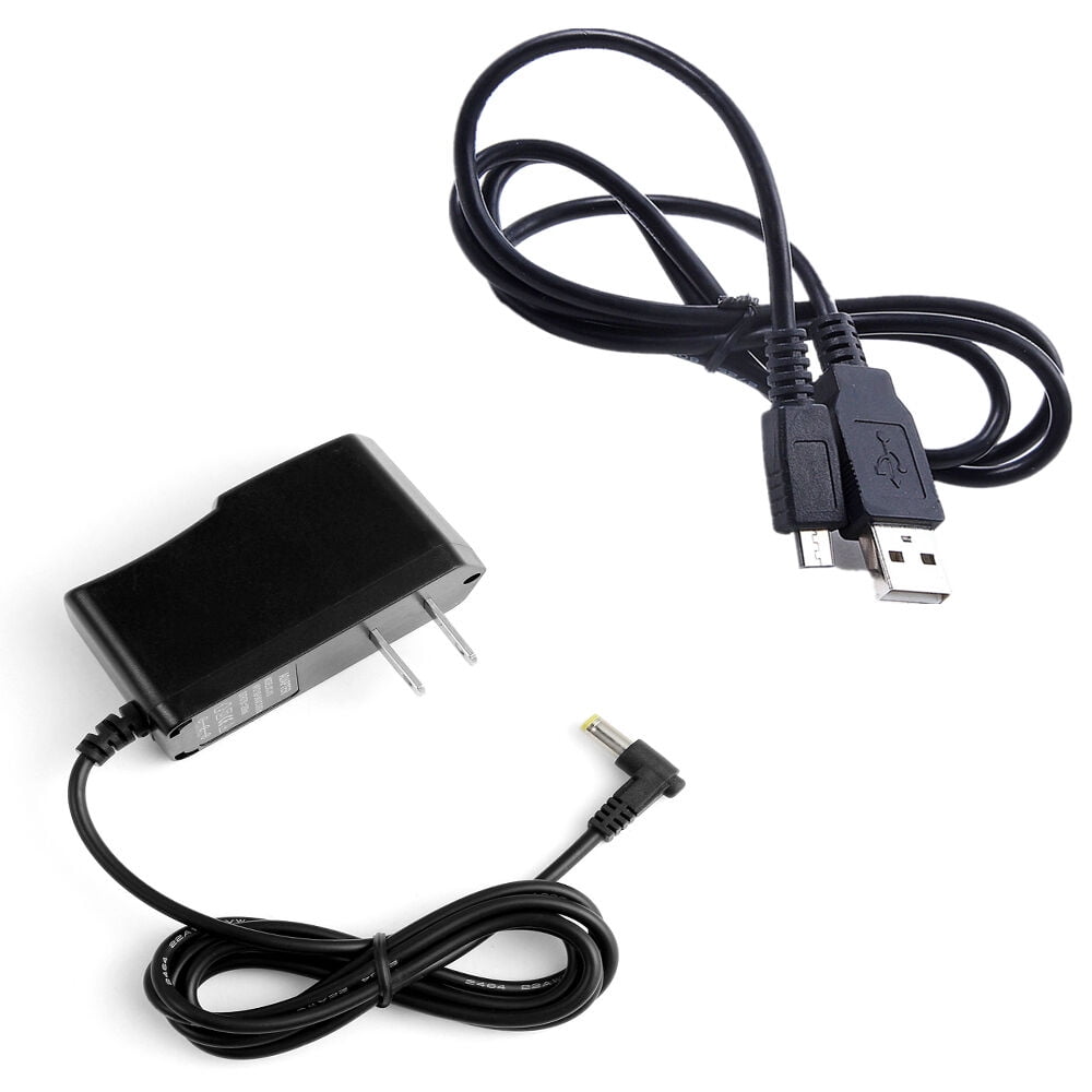 2A AC/DC Power Charger Adapter + USB Cord for JVC Everio GZEX210 AU/S