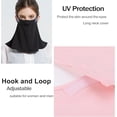 thumbnail image 5 of UPF 50+ Unisex Breathable Cooling Face Cover, Sun UV Protection Earloop Neck Gaiter Scarf Mask, for Summer Outdoor Activities, 5 of 8