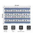 thumbnail image 5 of Blue Chicken Stripe Pattern Door Rugs,Washable Non Slip Door Mats Indoor,Decorative Door Mats,Entry Mat Indoor for Entrance,Bedroom,Kitchen,Bathroom,20"x32", 5 of 6