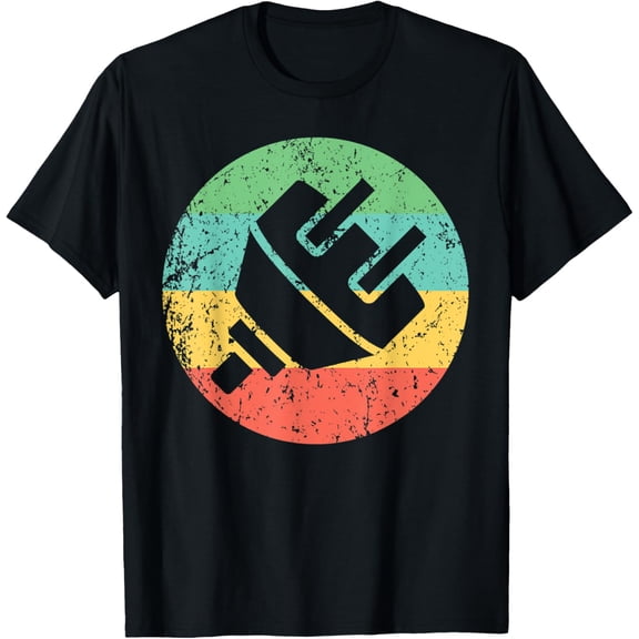 Electrician Vintage Retro Electric Plug T-Shirt men and women can wear, black, white, gifts