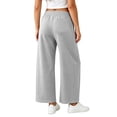 thumbnail image 4 of Nfurl Womens Barrel Sweatpants Elastic Waist Baggy Sweatpant with Pockets Wide Leg Pants Casual Sweat Pants Trousers for Going Out Workout Yoga Gray,XL, 4 of 9