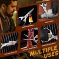 thumbnail image 2 of Kitchen Scissors Set Silver - Stainless Steel Kitchen Shear, Sharp Meat Scissors Dishwasher Safe, Heavy Duty Poultry Shears, Japanese Cooking Scissor for Food, Chicken Bones, and Turkey, 2 of 7