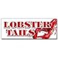 thumbnail image 2 of 36" Lobster Tails Decal Sticker Seafood Fresh Dinner Special Catch Caught, 2 of 2