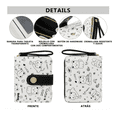 thumbnail image 3 of Cartera De Gran Capacidad Para Mujer Belug, Blanco con negro Gatos, 3 of 5