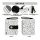 thumbnail image 3 of Cartera De Gran Capacidad Para Mujer Belug, Blanco con negro Gatos, 3 of 5