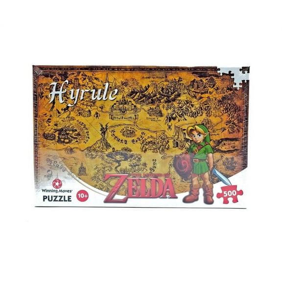 The Legend of Zelda Hyrule 500 Piece Jigsaw Puzzle