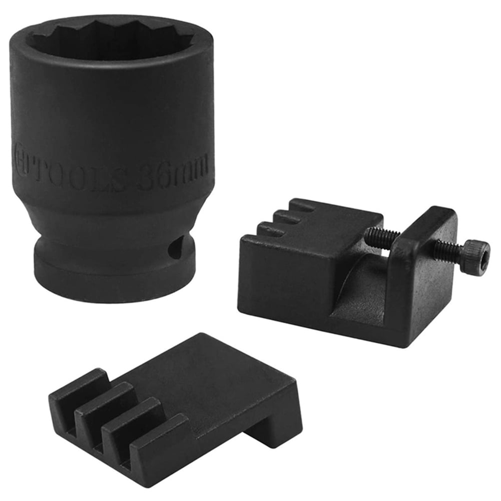 Flywheel Locking Tool with 36mm 3/4 Inch Wench for 6.6L Duramax Engine