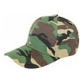 thumbnail image 1 of Pack of 15 Bulk Wholesale Plain Baseball Cap Hat Adjustable (Camouflage), 1 of 2