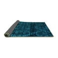 thumbnail image 2 of Ahgly Company Indoor Round Persian Turquoise Blue Bohemian Area Rugs, 8' Round, 2 of 4