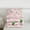 Pink White Green, variant on Homewish Cute Christmas Snowman Queen Comforter Set,Green Xmas Flower Bedding Sets,Happy New Year Bedding Comforter Set For Girls Boys,Breathable Home Decor Reversible,3-Piece