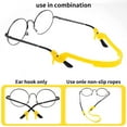 thumbnail image 5 of 12 Pcs Kids Silicone Glasses Straps and 12Pcs Ear Grip Hooks Set Strap Glasses Band Holder Eyewear Retainer, Silicone Elastic Sports Toddlers Glasses Strap with Ear Grip Hooks, 5 of 5