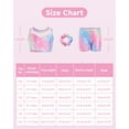 thumbnail image 6 of Two Piece Leotards for Girls Gymnastics with Shorts Ballet Tumbling Outfit Hollow Back Design, 6 of 6