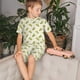 thumbnail image 4 of Balery Corn Conjunto de Pijama Infantil de Manga Corta con Estampado – Ropa de Dormir de Algodón Suave-Medium, 4 of 6