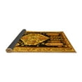 thumbnail image 2 of Ahgly Company Indoor Round Persian Yellow Traditional Area Rugs, 3' Round, 2 of 4