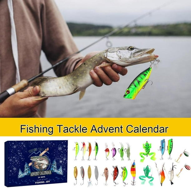 Seebee Advent Calendar 2023 Fishing Lures Box Christmas Surprise For Fishing Love_ U7i8