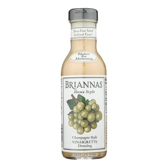 Brianna's - Salad Dressing - Champagne Caper Vinaigrette - 12 oz - Case of 6