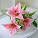 thumbnail image 4 of Lirio de plástico simulado caliente, flores artificiales de alta gama, decoración del hogar, flores artificiales, lirios simulados de plástico, 4 of 6