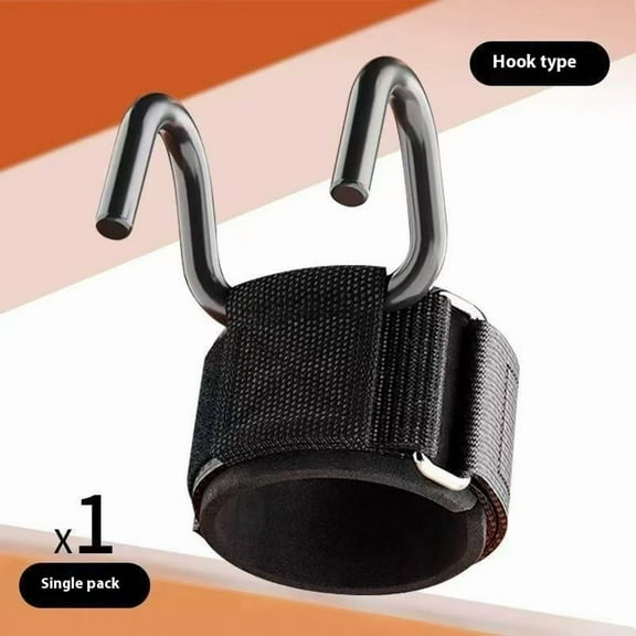 New Pull Up Assistance Hooks for Home Workout Lumbar Support Gym Deadlift Wrist Straps Training Equipment