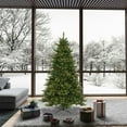 thumbnail image 2 of Vickerman 6.5' Camdon Fir Artificial Christmas Tree, Clear Dura-lit Lights - Faux Christmas Tree - Seasonal Indoor Home Decor, 2 of 9
