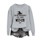 thumbnail image 1 of Heisall Womens Hoodies Halloween Print Long Sleeve Loose Casual Crew Neck Sweatshirts 2025 New Arrival Fashion Style, 1 of 4