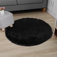 thumbnail image 3 of FNGZ Carpet Clearance Artificial Rugs Living Room Rugs for Living Room Home Decoration Small Rugs Black, 3 of 4