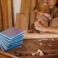 thumbnail image 2 of 18 Pcs 60-200 Blocs de Ponçage Éponge Réutilisables et Lavables pour Bois, Élimination de la Rouille, 2 of 5