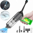 thumbnail image 1 of ¡Ganga del Día!, Aspiradora inalámbrica para el hogar, para coche, soplado y succión, doble propósito, gran potencia de succión, mini aspiradora de escritorio de mano Akmoler, 1 of 9