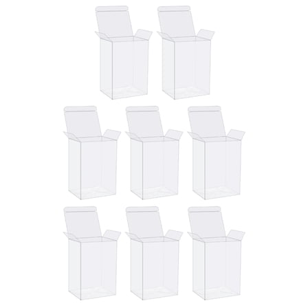 Pack of 8 Protector Case for Funko Pop! Vinyl Figures - 4 inches