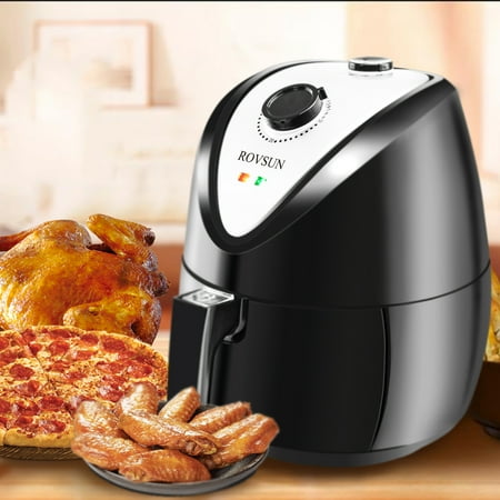 Programmable Function Keys Zimtown 1500W Electric No Oil Air Fryer Multifunction Programmable Timer & Temperature Control ()