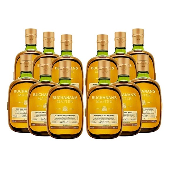 Caja de 12 Whisky Buchanans Blend Master 750 ml Buchanan's Blend Master