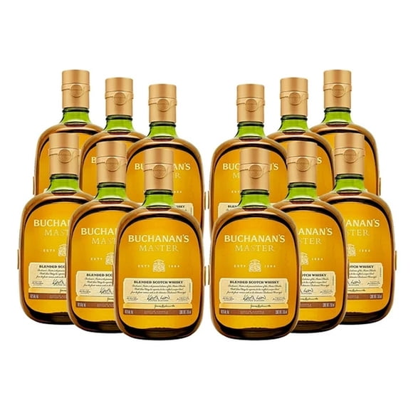 Caja de 12 Whisky Buchanans Blend Master 750 ml Buchanan's Blend Master