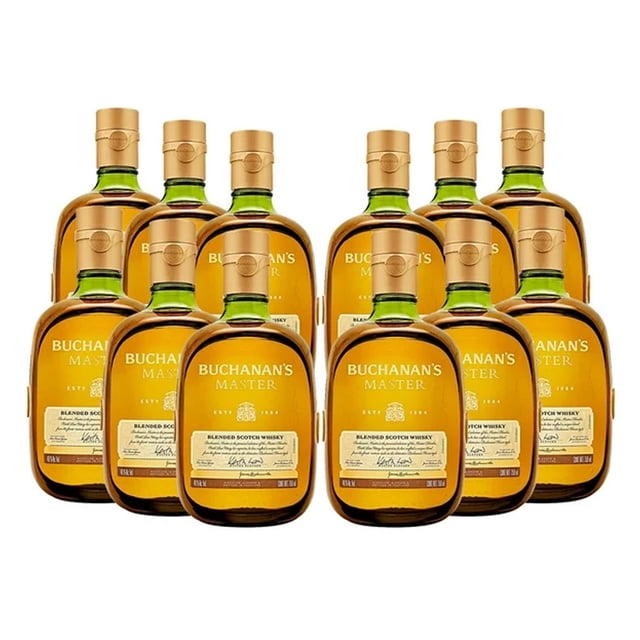 Caja de 12 Whisky Buchanans Blend Master 750 ml Buchanan's Blend Master