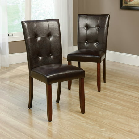Sauder Palladia Parsons Chairs, 2 Pack, Select Cherry
