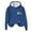 Blue, variant on Black_Friday&Cyber/Monday Womens Clothing Under $10.00 Yuxingfu Women'S Casual Fall and Winter Long-Sleeved Fashion Printed Hooded Tops Sweatshirt