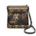 thumbnail image 2 of Kuiaobaty Aztec Bear Mandala Print Crossbody Bag for Women, Waterproof Vegan Leather Hobo Handbag Crossbody, Large Capacity Roomy Sling Purse with Adjustable Strap for Travel, 2 of 7