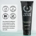 thumbnail image 4 of Zeus Beard Conditioner Wash for Men - Verbena Lime Scent - 8oz - Sulfate-Free, Rinse-Out Softener, 4 of 5