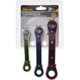 thumbnail image 4 of Tradespro 3 Piece SAE Ratcheting Box Wrench - 835545, 4 of 5