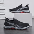 thumbnail image 4 of YUDAI Men's Slip on Walking Shoes Non Slip Gym Workout Shoes Breathable Mesh Walking Mens Sneakers, 4 of 8