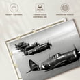 thumbnail image 6 of Elephant Stock Republic P-47 Thunderbolt Airplanes Wall Art - Horizontal Canvas Wall Art - Living Room Wall Decor - Photography Transportation Canvas - Gray And Decor - 45" x 30", 6 of 8