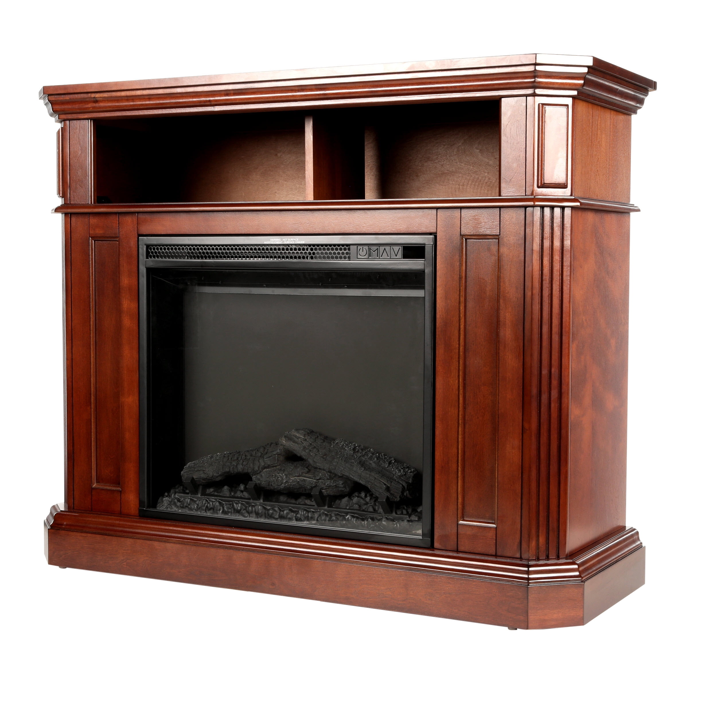 Prokonian 42 Cherry A Fireplace For Tvs Up To 40 Com