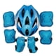 thumbnail image 1 of Yuarrent Protector de patinaje sobre ruedas ajustable de 7 piezas Juego de cascos para niños pequeños Coderas patinar Tipo 1 Yuarrent OD022039-02, 1 of 6