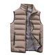 thumbnail image 3 of Men Autumn Winter Coat Padded Cotton Vest Warm Hooded Thick Vest Tops Jacket 4XL, 3 of 4