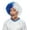 Blue/White, variant on Sports Fun Wig Adult Halloween Accessory