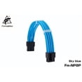 thumbnail image 5 of FormulaMod Fm-NP8P PCI-E 8Pin(6+2) Power Extension Cable For Motherboard/GPU 8 Pin 18AWG Solid Color Cables With Cable Comb, 5 of 5