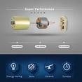 thumbnail image 4 of DC 12V 100RPM Gear Motor High Torque Electric Mini Speed Reduction, 4 of 5