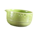 thumbnail image 4 of Plato rallador de ajo con tiras de cerámica y cinco agujeros, accesorio de cocina Verde, 4 of 9